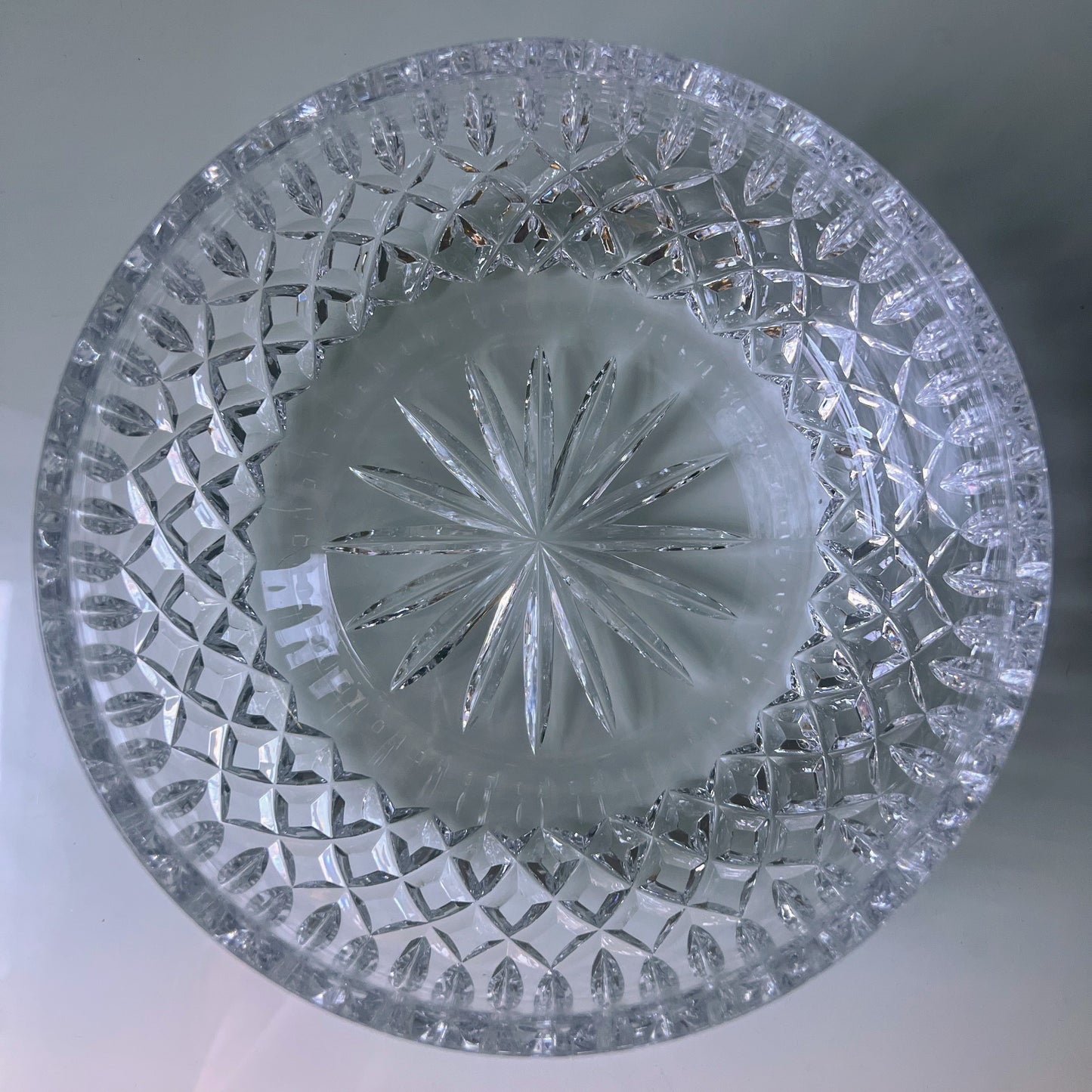 Windsor by Imperial Crystal Vintage Handcut Round Bowl